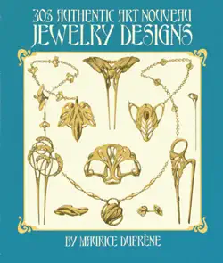 305 authentic art nouveau jewelry designs book cover image