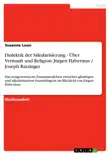 Dialektik der Säkularisierung - Über Vernunft und Religion: Jürgen Habermas / Joseph Ratzinger sinopsis y comentarios