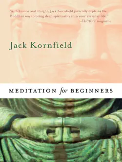 meditation for beginners imagen de la portada del libro