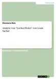 Analyse von "Löcher/Holes" von Louis Sachar sinopsis y comentarios