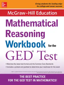 mcgraw-hill education mathematical reasoning workbook for the ged test book cover image