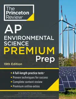 princeton review ap environmental science premium prep, 19th edition book cover image