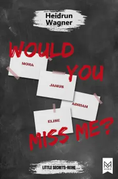 would you miss me? imagen de la portada del libro