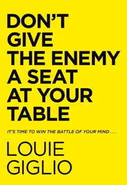 don't give the enemy a seat at your table book cover image