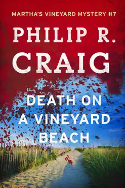 death on a vineyard beach book cover image