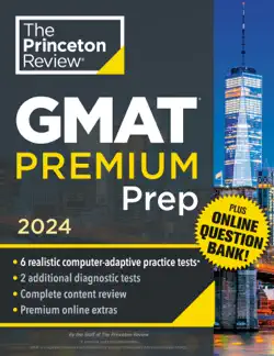 princeton review gmat premium prep, 2024 book cover image