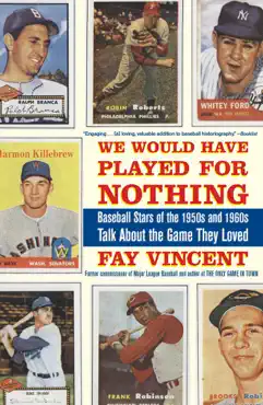 we would have played for nothing book cover image