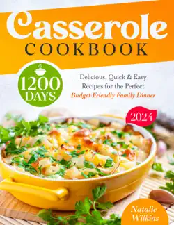 casserole cookbook book cover image