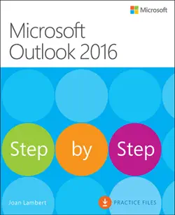 microsoft outlook 2016 step by step book cover image