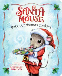 santa mouse bakes christmas cookies book cover image