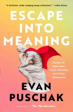 escape into meaning book cover image