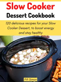 slow cooker dessert cookbook book cover image