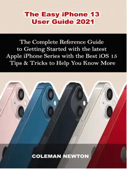 the easy iphone 13 user guide 2021 book cover image