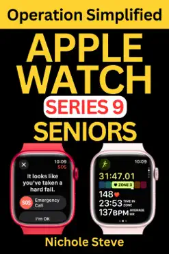 apple watch series 9 operation simplified for seniors book cover image