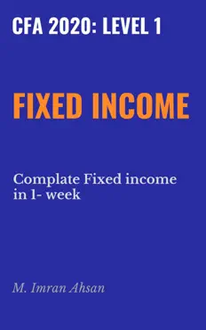 cfa level 1 2020 fixed income book cover image