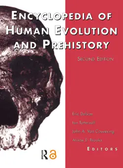 encyclopedia of human evolution and prehistory book cover image