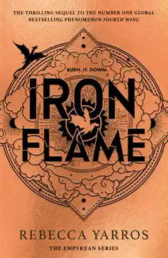 iron flame imagen de la portada del libro