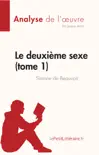 Le deuxième sexe (tome 1) de Simone de Beauvoir (Analyse de l'œuvre) sinopsis y comentarios