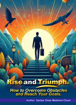 rise and triumph. how to overcome obstacles and reach your goals. book cover image