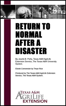 return to normal after a disaster book cover image