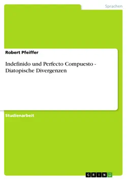 indefinido und perfecto compuesto - diatopische divergenzen imagen de la portada del libro