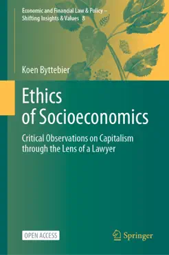 ethics of socioeconomics book cover image