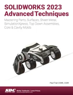 solidworks 2023 advanced techniques book cover image