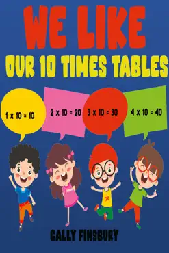 we like our 10 times tables imagen de la portada del libro