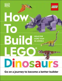 how to build lego dinosaurs book cover image