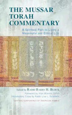 the mussar torah commentary book cover image