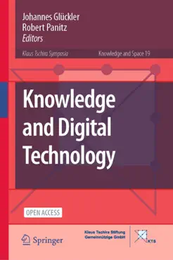 knowledge and digital technology book cover image