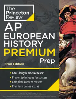 princeton review ap european history premium prep, 22nd edition book cover image