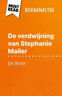 de verdwijning van stephanie mailer van joël dicker (boekanalyse) imagen de la portada del libro