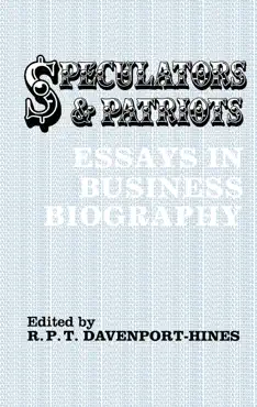 speculators and patriots book cover image