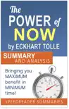 The Power of Now by Eckhart Tolle: Summary and Analysis sinopsis y comentarios