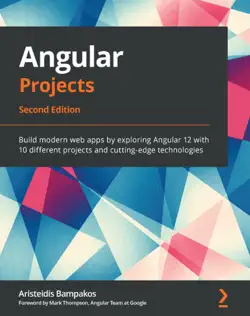 angular projects book cover image
