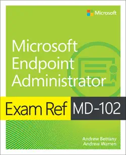 exam ref md-102 microsoft endpoint administrator book cover image