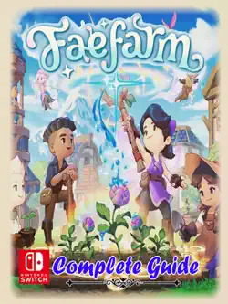 fae farm official guide and walkthrough book cover image