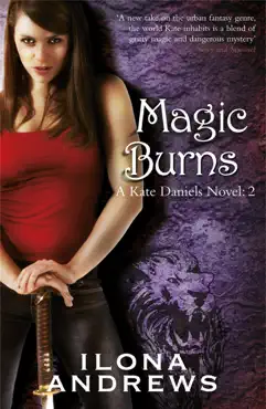 magic burns imagen de la portada del libro