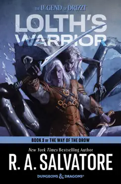 lolth's warrior imagen de la portada del libro