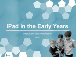ipad in the early years book cover image