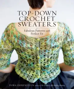 top-down crochet sweaters book cover image