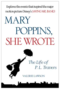 mary poppins, she wrote book cover image