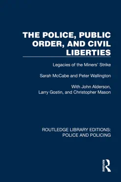 the police, public order, and civil liberties book cover image