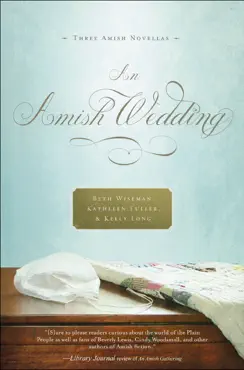 an amish wedding book cover image