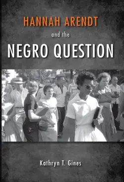 hannah arendt and the negro question book cover image