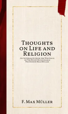 thoughts on life and religion book cover image