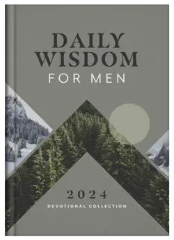 daily wisdom for men 2024 devotional collection book cover image