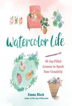 watercolor life book cover image