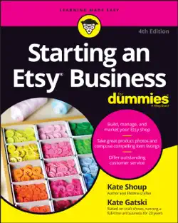 starting an etsy business for dummies book cover image